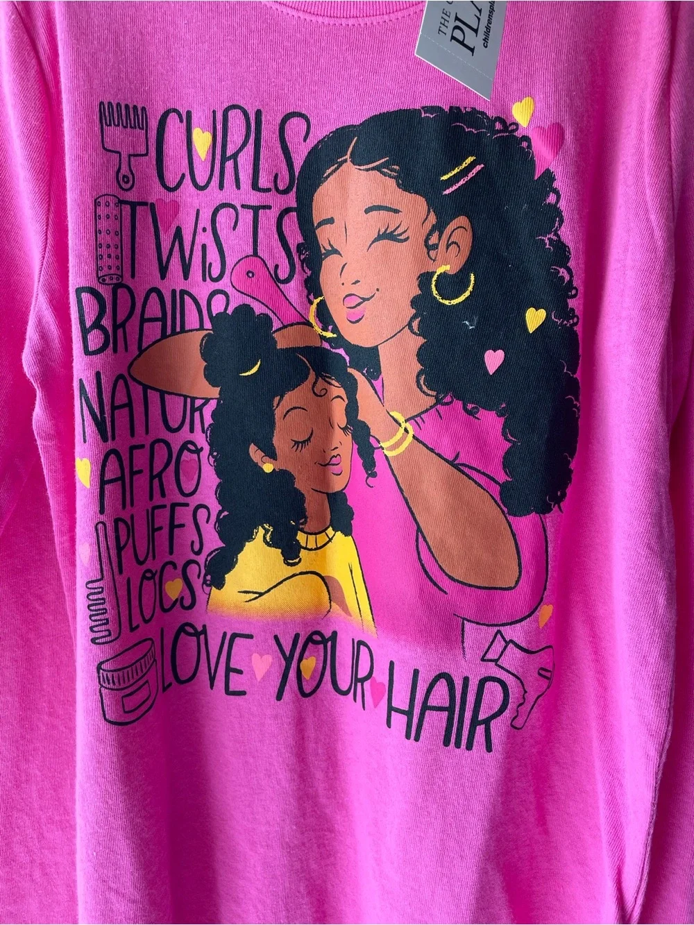 2 Kids Girls Sz 7/8 M Long-Sleeve Graphic Tees
